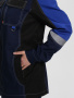 Костюм женский Формула-1 (тк.Смесовая,240) брюки, т.синий/васильковый/черный