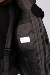 Костюм зимний Ховард (Балтекс, 210) брюки, темно-серый/лимон