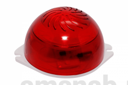 Строб-220 (красный) (СБ-3)  Оповещатель охранно-пожарный световой пульсирующий ﻿