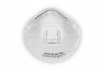 Респиратор VEGA R2 Air flap (FFP2) с клапаном (10 шт)