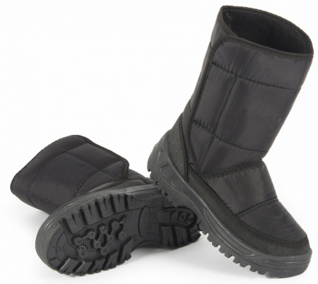 Сапоги мужские Дутые Аляска ПВХ Step (арт.11-51-5 ), черный
