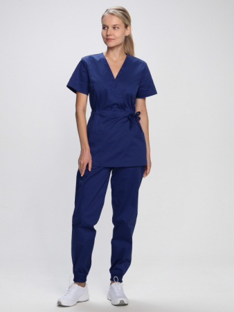 Костюм женский MedLine® Марго (тк.Смесовая,145), т.синий