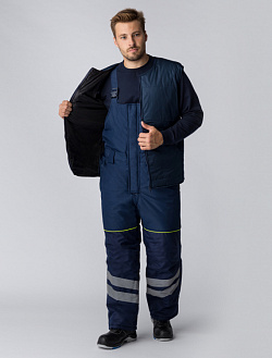 Костюм зимний ProflineSpecialist (тк.Восток-мембрана) п/к, т.синий