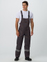 Костюм лесоруба СОП (тк.Нортон,262) п/к, серый/черный/оранжевый