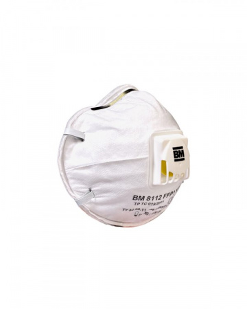 Респиратор ВМ-8112 NR D FFP1 (4 ПДК) с клапаном, чашеобразная, от аэрозолей (кр10х240)