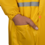 Плащ-дождевик желтый XXL нейлоновый влагозащитный сигнальный Samtools