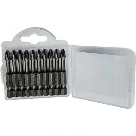 Бита крестовая магнитная PH2 50 мм HQ S2 STRONG (10 шт.) Samtools