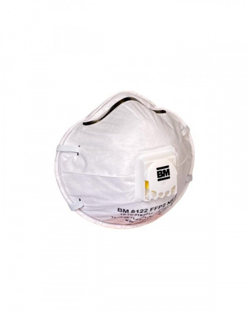 Респиратор ВМ-8122 NR D FFP2 (12 ПДК) с клапаном, чашеобразная, от аэрозолей (кр10х240)