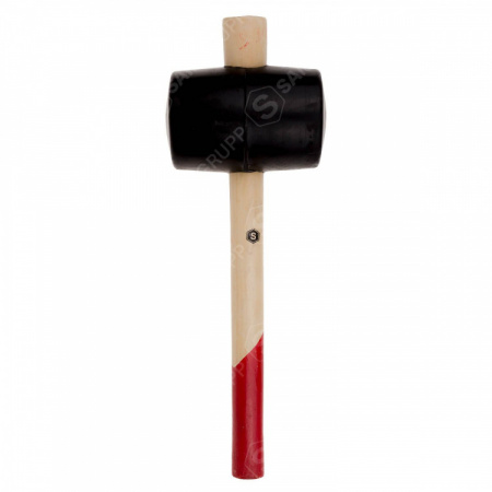 Молоток резиновый с деревянной ручкой 450 г Samtools