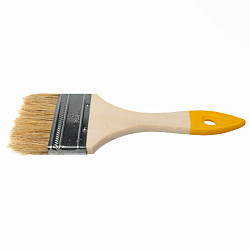 Кисть малярная плоская с деревянной ручкой 75 мм (3") Samtools