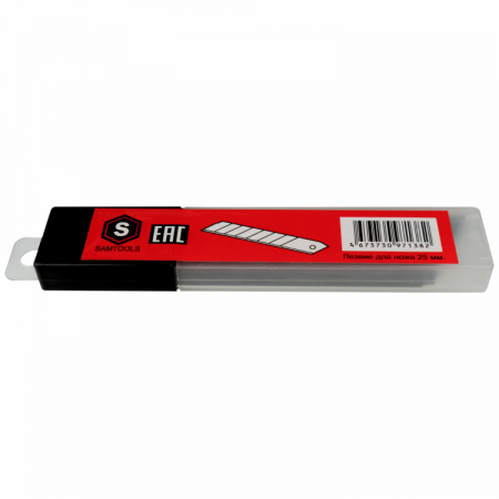 Лезвия для малярного ножа 25 мм Samtools (10 шт./уп.)