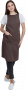 Фартук ЕВРО, коричневый