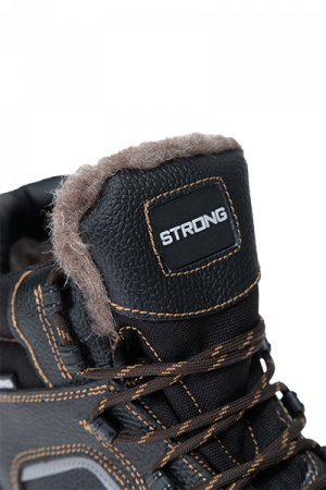 Ботинки STRONG (Стронг) с КП шерст. мех кожаные ПУ/ПУ