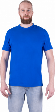 Футболка короткий рукав 160 г/м2, василек (электрик)