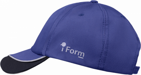 Бейсболка IFORM, синий-черный