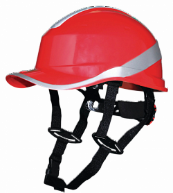Каска DeltaPlus™ BASEBALL DIAMOND UP V красная