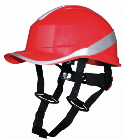 Каска DeltaPlus™ BASEBALL DIAMOND UP V красная