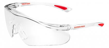 Очки РОСОМЗ™ О55 HAMMER PROFI StrongGlass (15537) (PC) (KN)