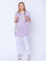 Блуза медицинская женская «Лонга», лаванда