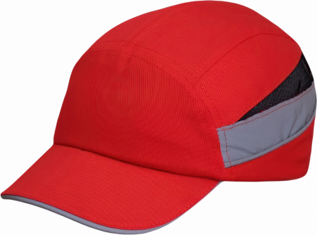 Каскетка РОСОМЗ™ RZ BIOT CAP (92216) красная, светоотражающие полосы