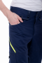 Брюки ACTIVE FLEX / АКТИВ ФЛЕКС, летние, т.синий-флуоресцентный желтый