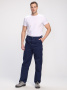 Костюм Стандарт (тк.Смесовая,210) брюки СТ, т.синий/васильковый