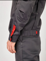 Костюм Фаворит-К (тк.Смесовая,210) брюки, т.серый/серый