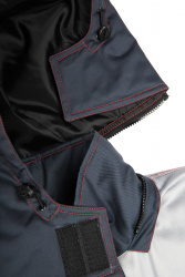 Куртка зимняя укороченная Фаворит NEW (Балтекс, 210), темно-серый/серый
