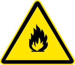 ФЭС W01 Пожароопасно. Легковоспламеняющиеся вещества