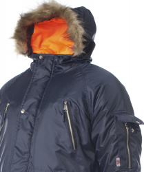 Куртка зимняя Аляска (тк.Оксфорд) ЭТАЛОН, т.синий