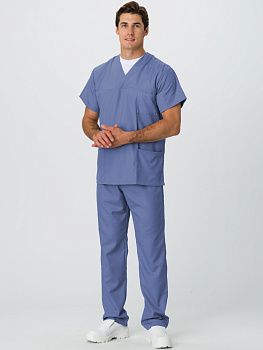 Костюм универсальный хирурга (тк.Панацея,160), дымчато-голубой